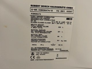 Nevera Bosch Acero Inoxidable