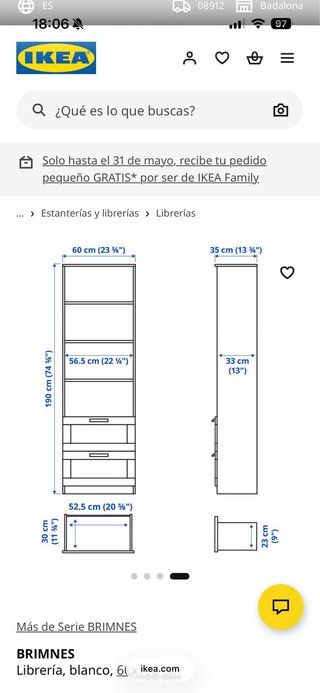 Estantería Ikea Blanca