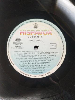 Vinilo Loco Mia Locovox Pop Rock