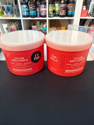 Mascarilla Wella Color Brilliance 500ml