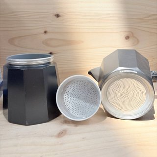 Monix Vitro Noir Cafetera Italiana 12 Tazas Negra