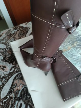 Botas altas Pons Quintana marrones