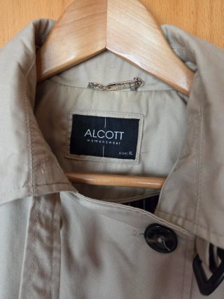 Gabardina Scott Beige Mujer
