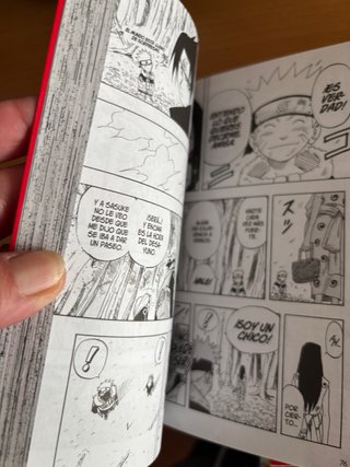 Naruto  volumen 1, 2 y 3