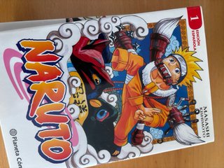 Naruto  volumen 1, 2 y 3