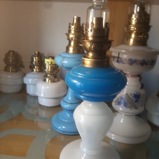 Quinquer de opalina azul 2