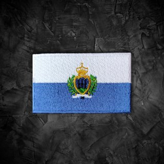 San Marino 🇸🇲 Parche Bandera Termoahesiva