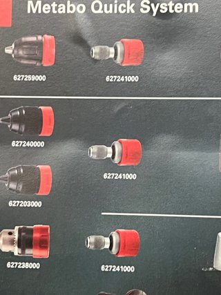 Metabo Adaptador Quick System #metabo