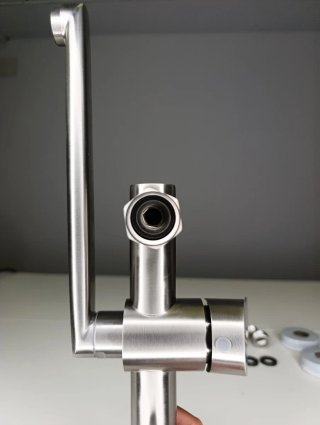 Conjunto grifería cocina metal SUS304