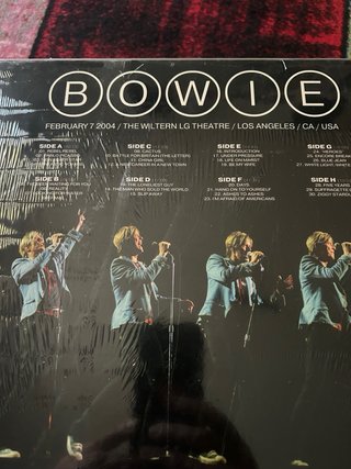 David Bowie 4 Vinili Live The Wiltern LG Theatre
