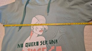 Vestido capucha Aire Retro. Talla L