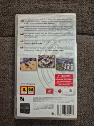 Real Madrid The Game PSP