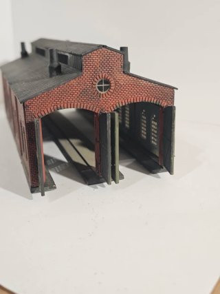 Cocheras Trenes Heljan Vintage