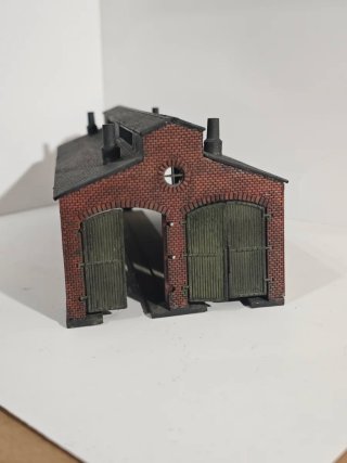 Cocheras Trenes Heljan Vintage