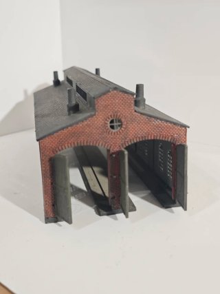 Cocheras Trenes Heljan Vintage