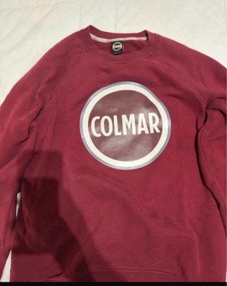 Felpa Colmar Rossa con Logo