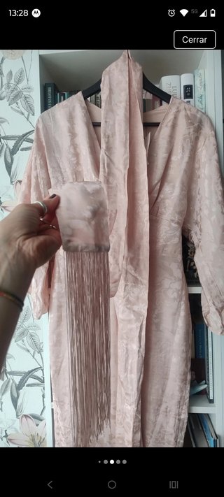 Vestido Kimono ASOS Rosa Talla Única