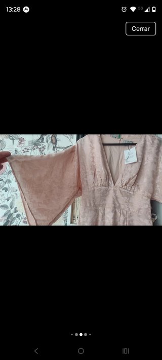 Vestido Kimono ASOS Rosa Talla Única