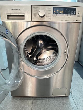 Lavadora Siemens iQdrive Inox