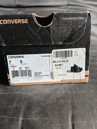 Zapatillas Converse piel n40