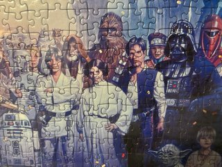 Puzzle 2000 pzs Star Wars Enmarcado