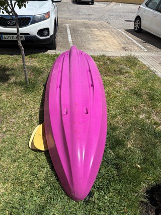 KAYAK DOBLE RÍGIDO PREPARADO PARA PESCA