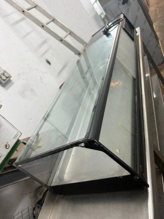 Vitrina expositora de cristal