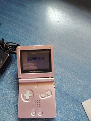 Nintendo Game Boy Advance SP Rosa Edición Niñas