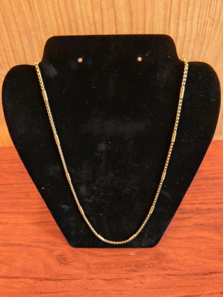 Collar chapado en oro 18k .LR 50
