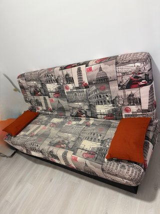 Sofá cama estampado Italia