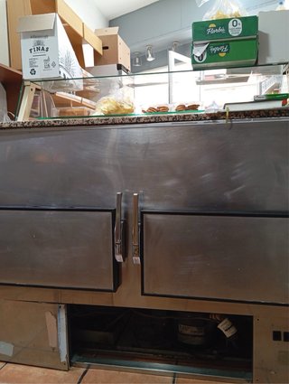 Mostrador refrigerado