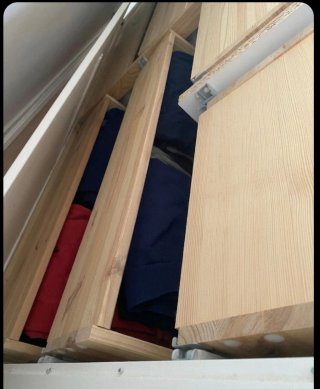 Cómoda IKEA HEMNES 8 Cajones Blanca