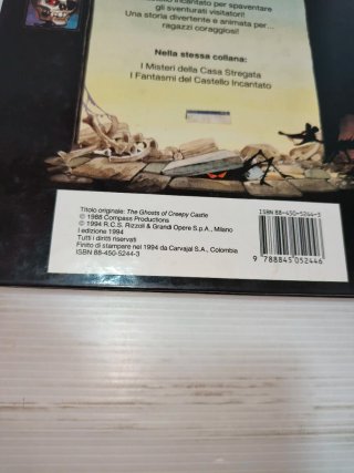 Libro I Fantasmi Del Castello Incantato 1994
