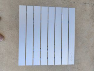 Mesita aluminio plegable exterior