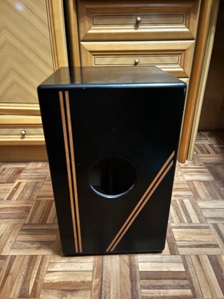 Cajón Flamenco Ritmo Latino Negro