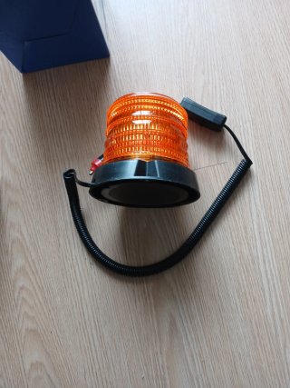 Luz LED Rotativa de Advertencia 12V