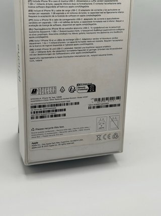 iPhone 16 128GB Verde - Batteria 100%