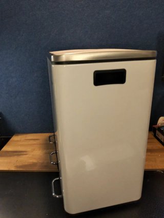 Cubo Basura Reciclaje Papelera Songmics LTB54WT