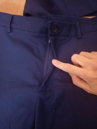 Traje comunión/boda niño azul talla 10