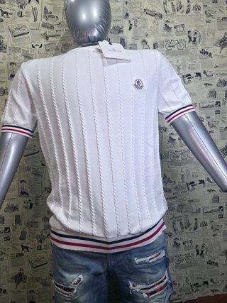 Maglione Moncler Bianco Uomo Taglia M