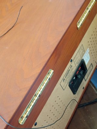 Tocadiscos Lauson Madera CD/USB/Cassette