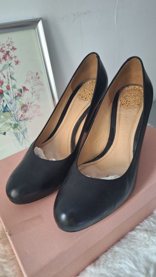 Zapatos de salón Clarks piel negros talla 37