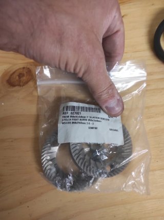 Muelas Compak K3 para molinillo de descafeinado