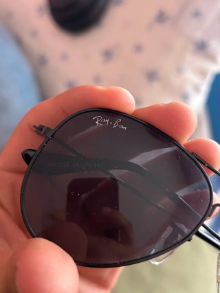 Gafas de sol Ray-Ban aviator negras