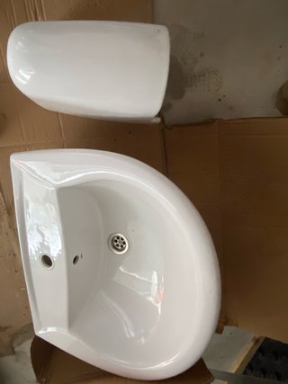 Lavabo Gala Blanco Porcelana
