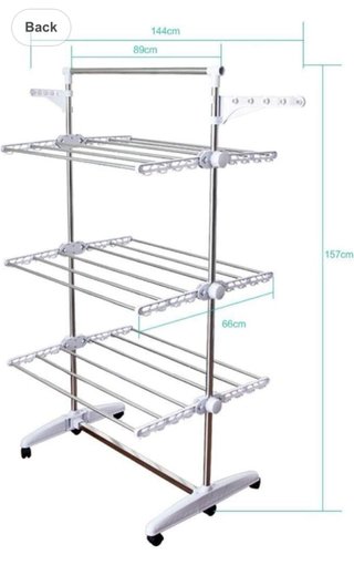 Tendedero de ropa plegable