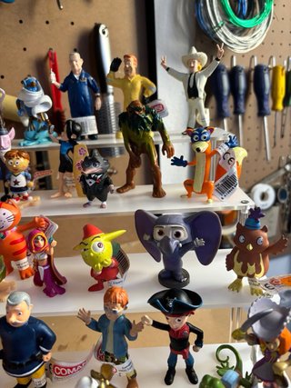 Lote 33 Figuras Comansi y Bullyland PVC