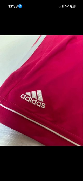 Pantalón corto rosa Real Madrid Adidas