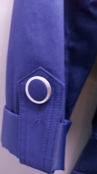 Americana azul mujer