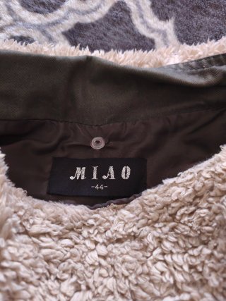 Chaqueta de mujer con forro de pelo